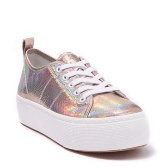 abound white platform sneakers